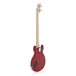 New Jersey Bass Guitar by Gear4music, Trans Red