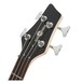 New Jersey Bass Guitar by Gear4music, Trans Red