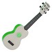 Makala Waterman MK-SWT/GN Soprano Ukulele, Clear Green