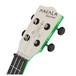 Makala Waterman MK-SWT/GN Soprano Ukulele, Clear Green