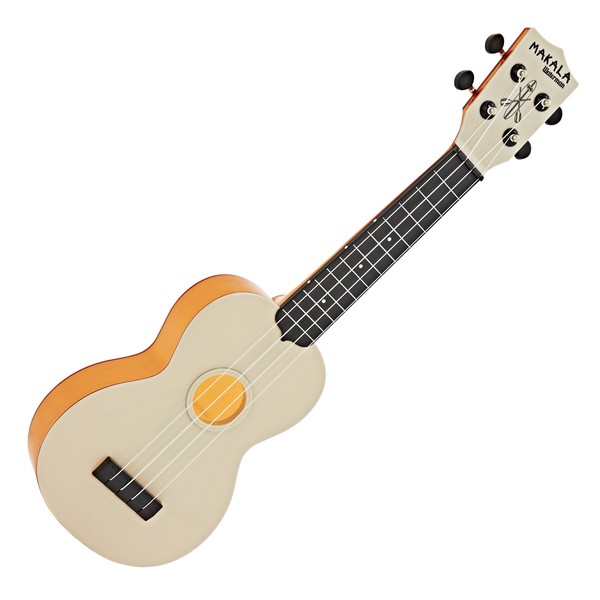 Makala Waterman MK-SWT/OR Soprano Ukulele, Clear Orange