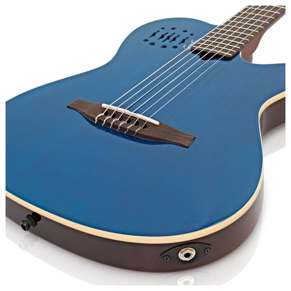 DISC Godin Multiac Encore Trans Blue LTD with Bag at Gear4music