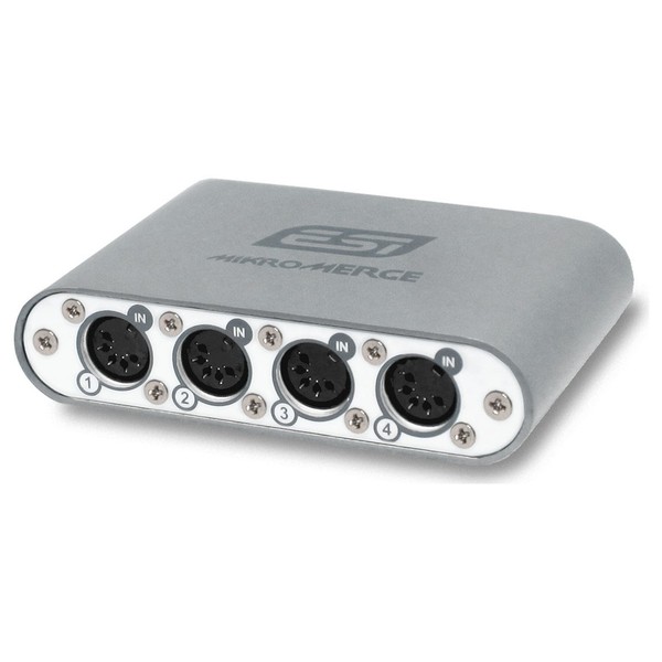 ESI mikroMERGE MIDI Merger - Angled Front