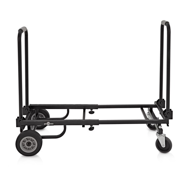Deluxe Adjustable Equipment Trolley by Gear4music