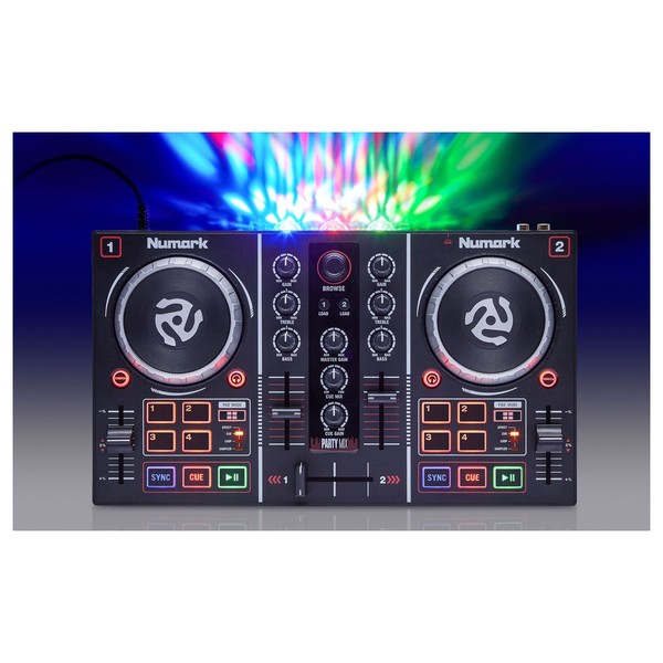 Numark PARTY MIX 2 DJコントローラー 製品情報：Party Mix II：Numark