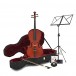 Student Plus 1/4 Size Cello with Case, Beginner Pack