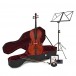 Student Plus Full Size Size Cello with Case, Beginner Pack