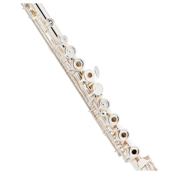 Yamaha YFL372 Student Model Flute, Silver Head, B Foot