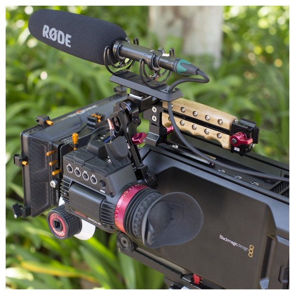 Rode SM3-R Mount with Rycote Lyre Suspension - On Camera