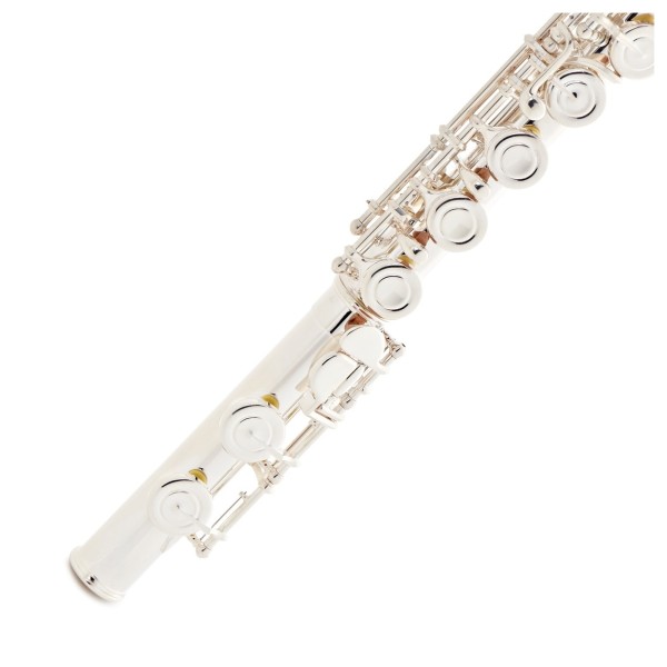 Yamaha YFL412 Intermediate Flute, Silver Body and Headjoint