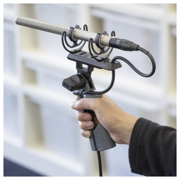 Rode PG2-R with Rycote Lyre Suspension - In Use (Microphone And Cable Not Included)
