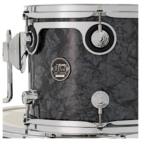DW Drums Performance Series, 22 4 Piece Shell Pack, Black Diamond
