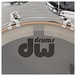 DW Drums Performance Series, 22 4 Piece Shell Pack, Black Diamond