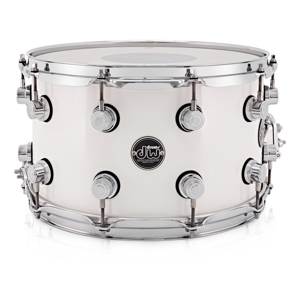 DW Drums Performance Series 14" x 8" Snare Drum, White Ice