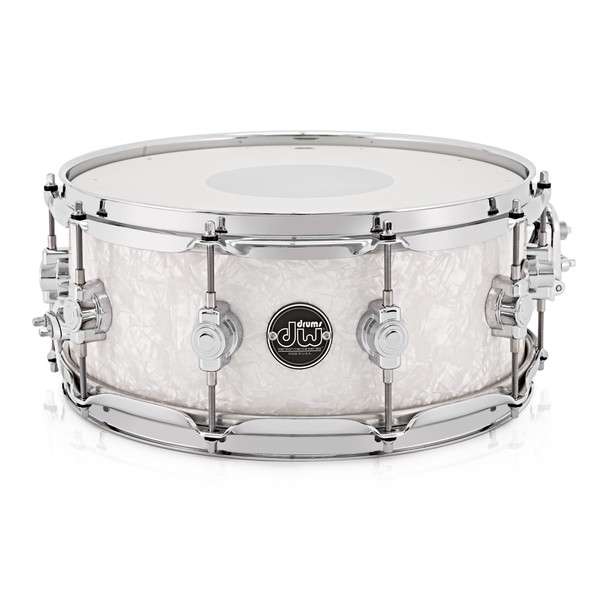 DW Drums Performance Series 14" x 5.5" Snare Drum, White Marine