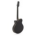 Deluxe Thinline Electro Acoustic Guitar by Gear4music, Black