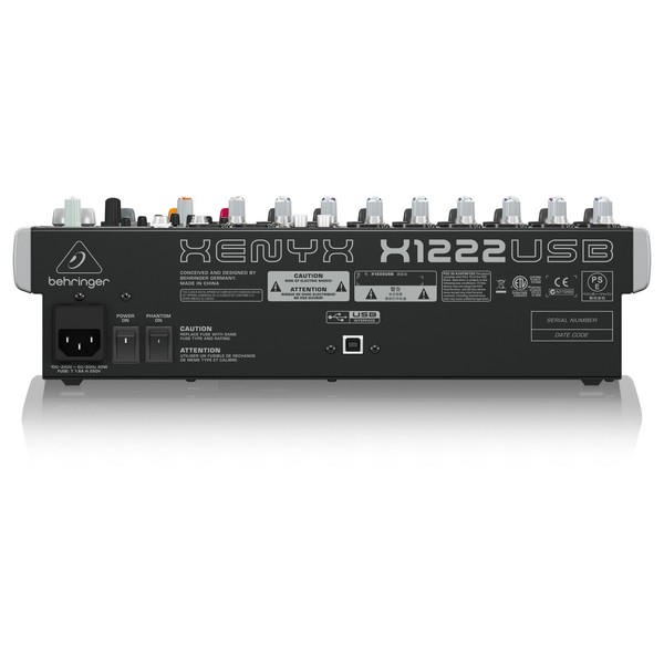 Behringer XENYX X1222USB 12 Channel Analog Mixer at Gear4music