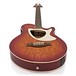 Deluxe Thinline Electro Acoustic Guitar by Gear4music, Cherry SB