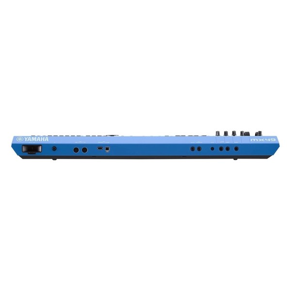 Yamaha MX49 II with Stand and Headphones, Blue - Yamaha MX49II Rear
