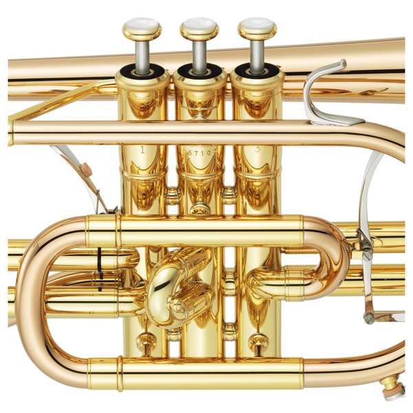 Yamaha YCR8335G Neo Cornet, Lacquer, Valve Block