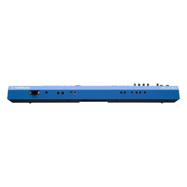 Yamaha MX61 II with Stand and Headphones, Blue - Rear