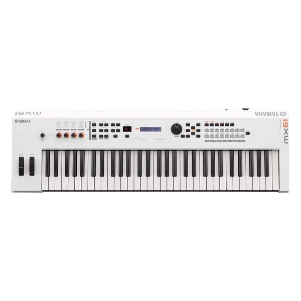 DISC Yamaha MX61 II with Stand and Headphones, White at Gear4music