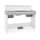 DP-7 Compact Digital Piano by Gear4music, White & Grey