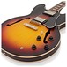 Gibson Memphis 2016 ES-335 Satin Hollowbody Guitar, Sunset Burst