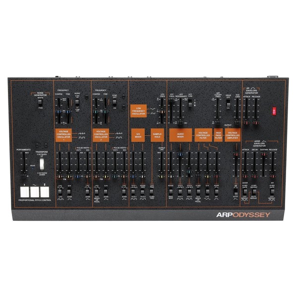 Korg ARP Odyssey Rev3, Module - Top