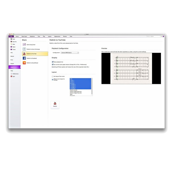 Sibelius First Notation Software 