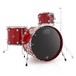 DW Drums Performance Series, 22 3 Piece Shell Pack, Candy Apple