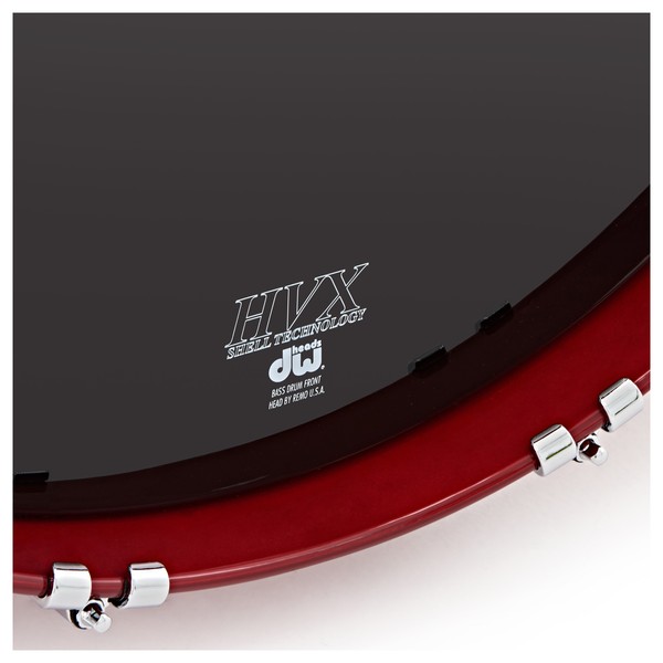DW Drums Performance Series, 22 3 Piece Shell Pack, Candy Apple
