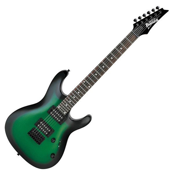 Ibanez GIO GS221 Electric Guitar, Metallic Green Sunburst