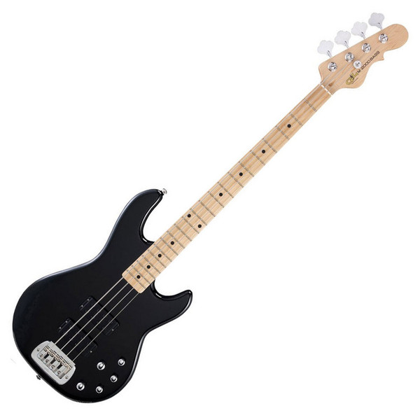 G&L M-2000 Bass Guitar, Maple Neck, Black