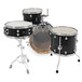 Natal Arcadia 4 Piece Jazz Shell Pack, Black Sparkle