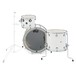 DW Drums Performance Series, 24 3 Piece Shell Pack, White Ice