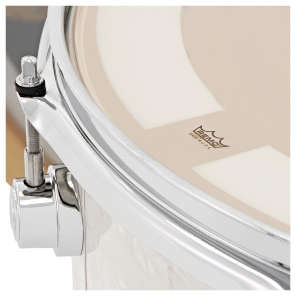 DW Drums Performance Series 22" 3 Piece Shell Pack, White Marine