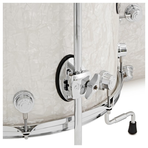 DW Drums Performance Series 22" 3 Piece Shell Pack, White Marine