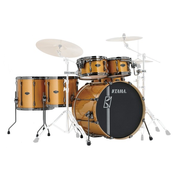 Tama Superstar 22" Hyperdrive Maple 6 Piece Shell Pack, Golden Yellow