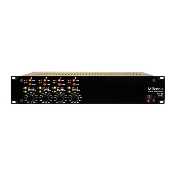 Millennia Media HV-3D/4 Four Channel Microphone Preamplifier