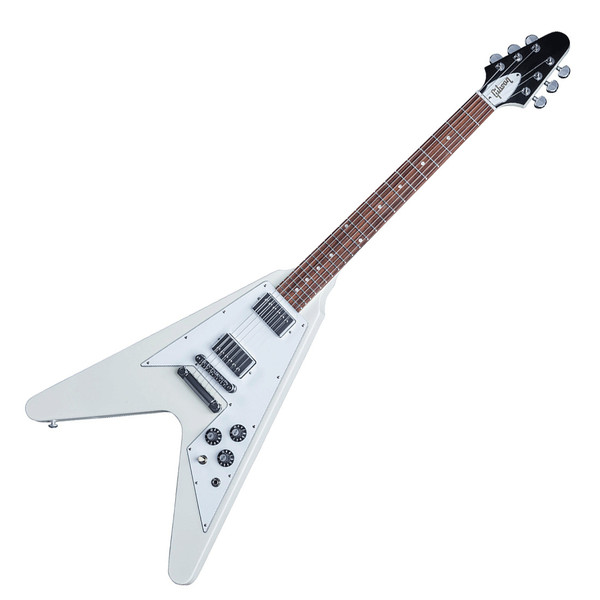 Gibson 2015 Flying V Electric Guitar, Classic White