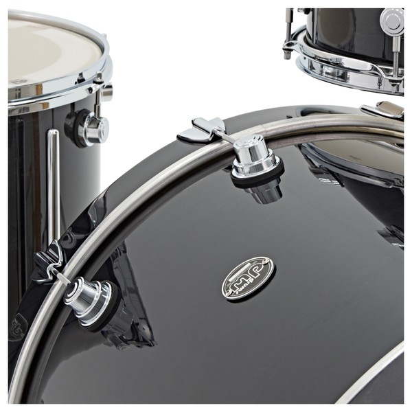 DW Drums Performance Series, 22 3 Piece Shell Pack, Ebony Stain