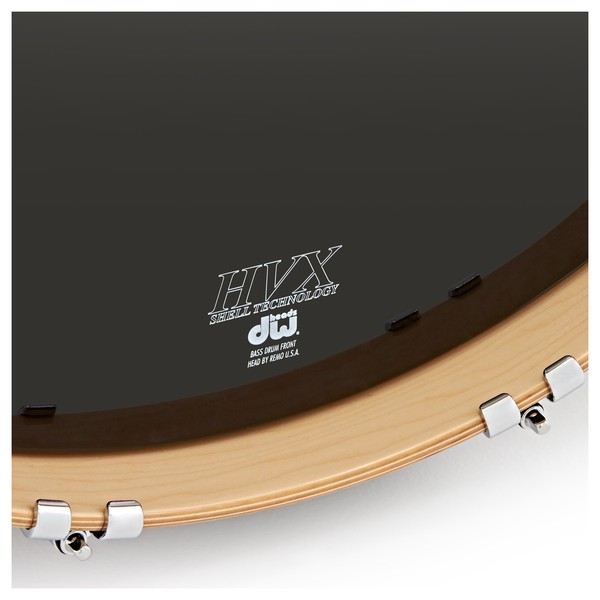 DW Drums Performance Series, 22 3 Piece Shell Pack, Ebony Stain