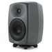 Genelec 8040B Bi-Amped Studio Monitor, Dark Grey (Single) - Angled