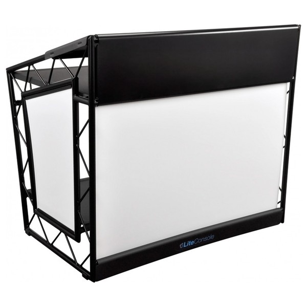 LiteConsole XPRS Aluminium Booth, Black