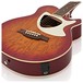 Deluxe Thinline Electro Acoustic Guitar + 15W Amp Pack, Cherry SB