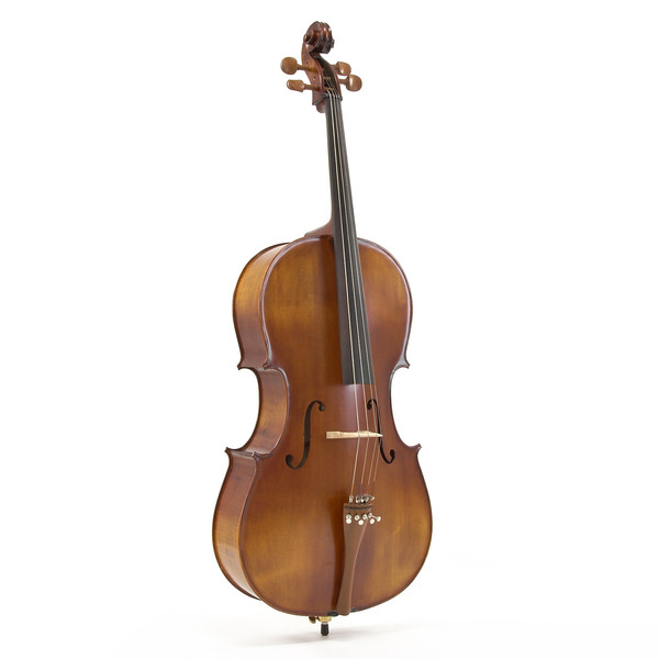 Student 3/4 Size Cello with Case, Antique Fade, by Gear4music