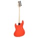 Squier by Fender Affinity Jazz Bass Guitar, Red