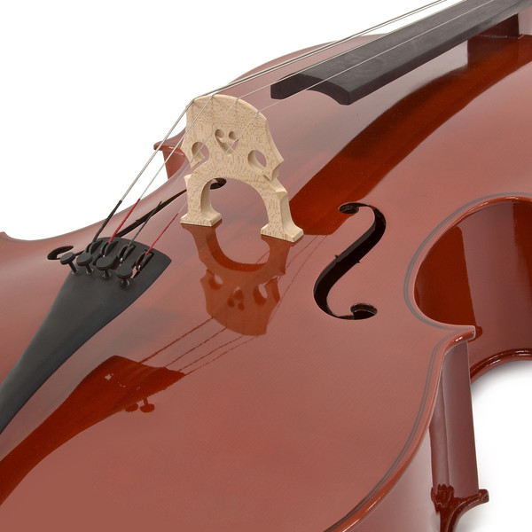 Touche De Violoncelle 4/4 En Séquoia - Remplacement Standard, Bois Naturel, Pour Violoncelles Standard