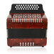 Button Accordion by Gear4music, 12B 31K red	
